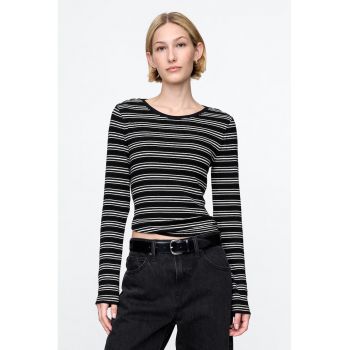 Bluza din amestec de modal cu dungi