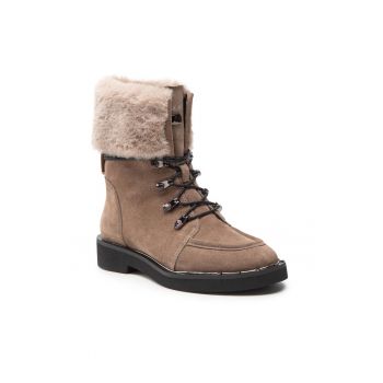 Botine dama -  301322559 - Piele naturala - Maro