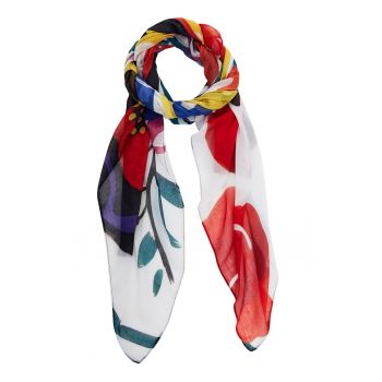 Esarfa cu model floral