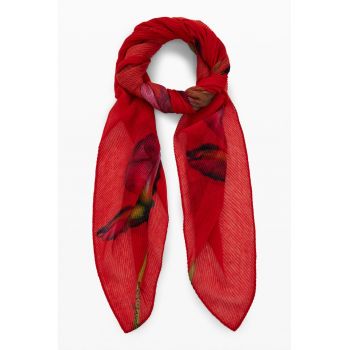 Esarfa cu model floral