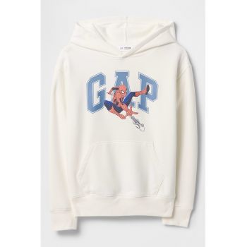 Hanorac cu buzunar kangaroo si Spider-Man