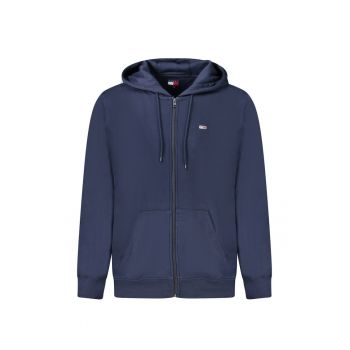 Hanorac cu fermoar barbati - cu mini logo brodat - Regular fit -