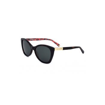 Ochelari de soare cat-eye cu cu lentile uni