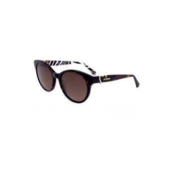 Ochelari de soare cat-eye cu logo