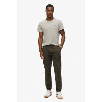 Pantaloni cargo din amestec de bumbac