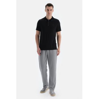 Pantaloni de trening din amestec de modal cu snur de ajustare