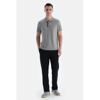 Pantaloni din amestec de modal cu snur de ajustare