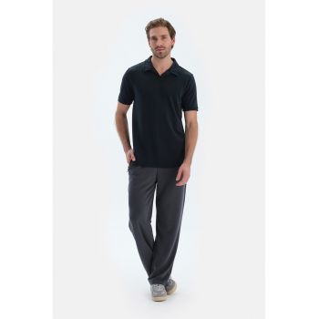 Pantaloni din amestec de modal cu snur de ajustare