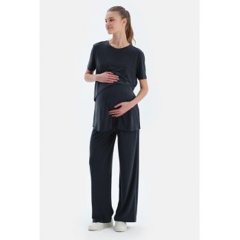 Pantaloni din amestec de modal pentru gravide