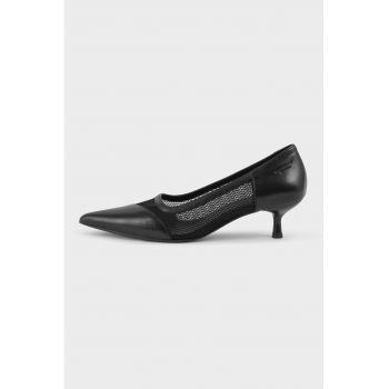 Pantofi din piele cu toc clasic