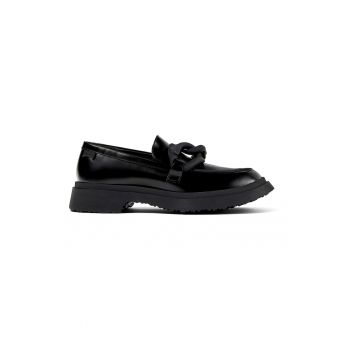 Pantofi loafer de piele cu detaliu innodat