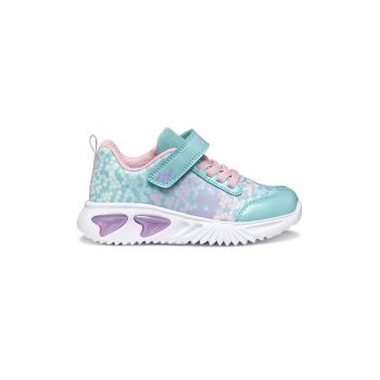 Pantofi sport de piele ecologica cu imprimu grafic