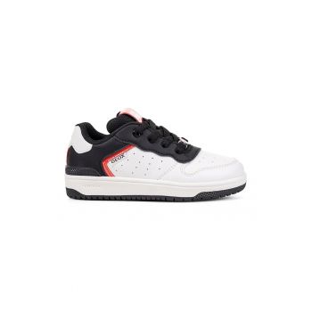 Pantofi sport de piele ecologica cu perforatii