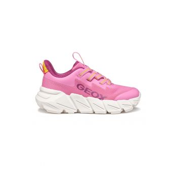 Pantofi sport din material textil si sintetic - cu talpa masiva