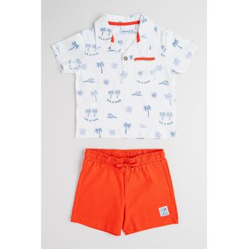 Set de tricou si pantaloni scurti - 2 piese