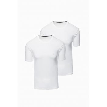 Set de tricouri cu decolteu la baza gatului - 2 piese