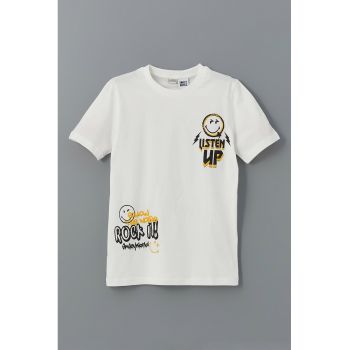 Tricou cu imprimeu grafic