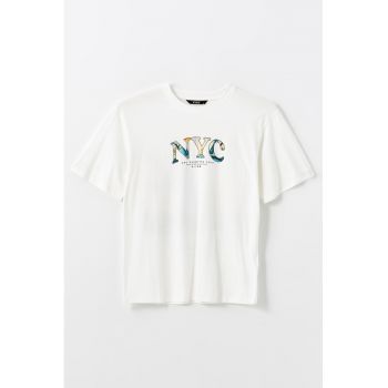 Tricou cu imprimeu grafic