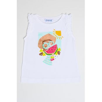 Tricou din amestec de bumbac cu imprimeu