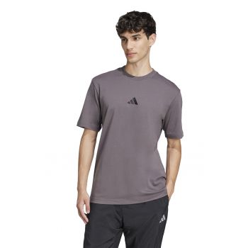Tricou din bumbac cu broderie logo