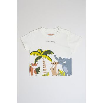 Tricou din bumbac cu imprimeu