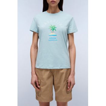 Tricou din bumbac cu imprimeu grafic