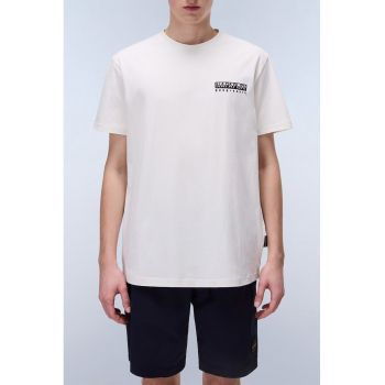 Tricou din bumbac cu imprimeu pe partea din spate