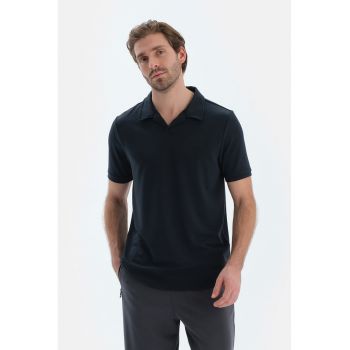 Tricou polo din amestec de modal