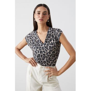 Bluza cu animal print