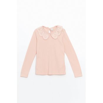 Bluza cu guler valurit