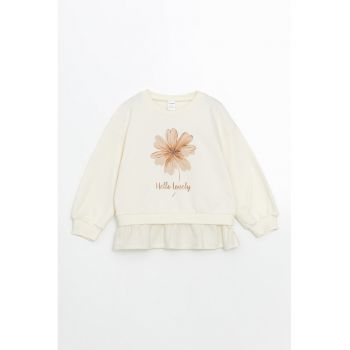 Bluza de trening cu imprimeu floral