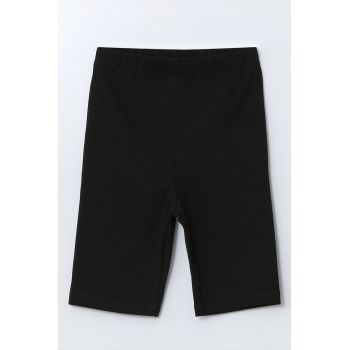 Colanti scurti cu model uni