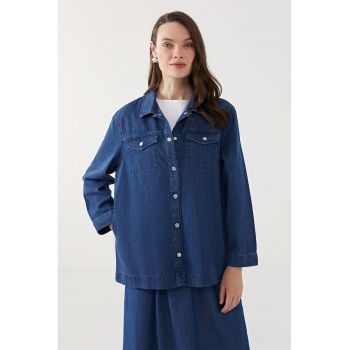 Jacheta lejera din denim