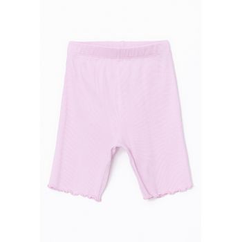 Pantaloni scurti cu terminatii valurite
