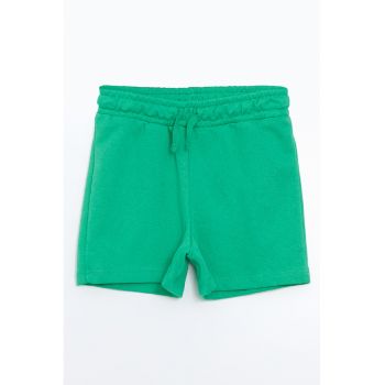 Pantaloni scurti din amestec de bumbac - cu snur
