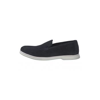Pantofi loafer de piele intoarsa