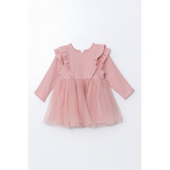 Rochie evazata de bumbac