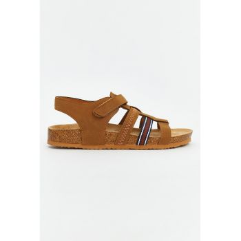 Sandale uni cu velcro