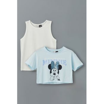 Set de top si tricou crop