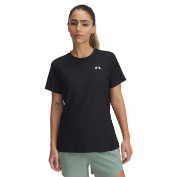 Tricou cu decolteu la baza gatului si logo - pentru fitness