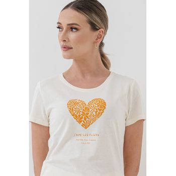 Tricou cu imprimeu Alma