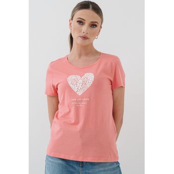 Tricou cu imprimeu Alma