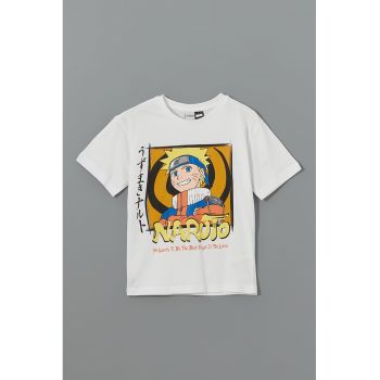 Tricou cu imprimeu cu desene