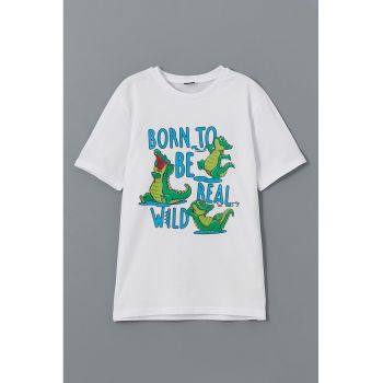 Tricou cu imprimeu grafic