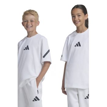 Tricou cu logo pe piept ZNE