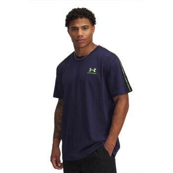 Tricou din amestec de bumbac cu benzi logo Icon