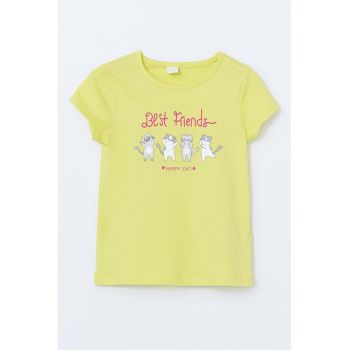 Tricou din bumbac cu imprimeu