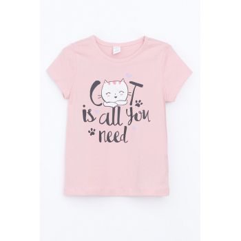 Tricou din bumbac cu imprimeu