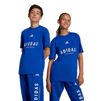 Tricou din bumbac cu imprimeu logo
