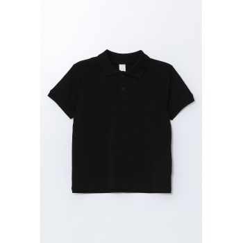 Tricou polo de bumbac